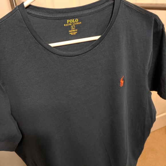 Polo Ralph Lauren Custom Fit SS T-shirt Size L - Picture 2 of 5